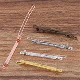 20pcs Vintage Hair Jewelry Rose Hairpins DIY Hairwear Craft