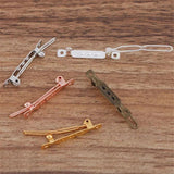 20pcs Vintage Hair Jewelry Rose Hairpins DIY Hairwear Craft