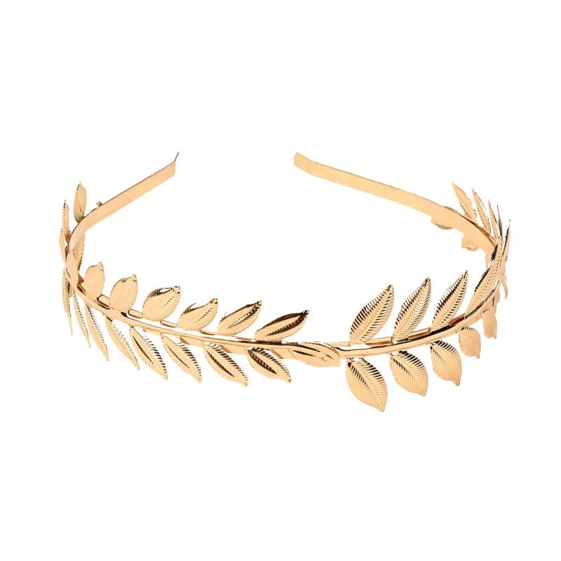 Leaf Headband Goddess Greek Head Jewelry Bride Wedding Hair Accessories