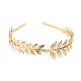Leaf Headband Goddess Greek Head Jewelry Bride Wedding Hair Accessories