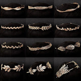 Leaf Headband Goddess Greek Head Jewelry Bride Wedding Hair Accessories
