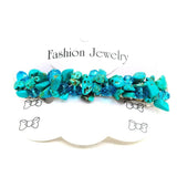 Multicolor Stone Chip Gravel Hairpins for Girls