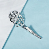 Flower Hair Clips Silver Hair Pins Bride Headpiece Jewelry
