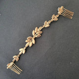 Opal Crystal Rhinestones Hair Comb Wedding Hair accessories