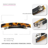 2pcs Hair Clip Barrettes for Women Girls, Tiara Ponytail Holder Office Career
