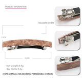 2pcs Hair Clip Barrettes for Women Girls, Tiara Ponytail Holder Office Career