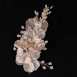 Bridal Wedding Hairband Pearl Corsage Wrist flower for Women
