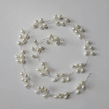 Crystal Pearls Bridal Wedding Tiara Headband Hair Jewelry
