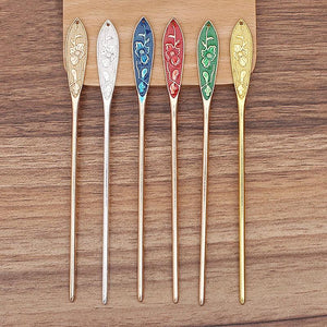 20 PCS Metal Alloy Hair Sticks Hairpins Bridal Headwear DIY Jewelry Accessories