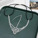 Rhinestone Multi-layer Forehead Head Chain Hair Clips Hair Jewelry for Girl