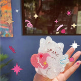 Cartoon Acetic Acid Cat Hair Clips for Women