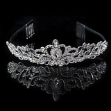 Sparkling Crystal Crown for Wedding Bridal Queen