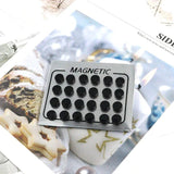 12 Pair Punk Magnet Earring Stud Set 6/8/10mm Round No Pierced Women Men Jewelry