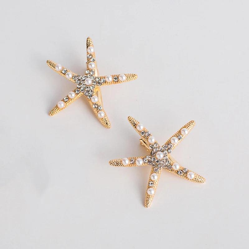 Starfish Bridal Hair Comb Wedding Hair Accessories