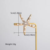 Starfish Bridal Hair Comb Wedding Hair Accessories