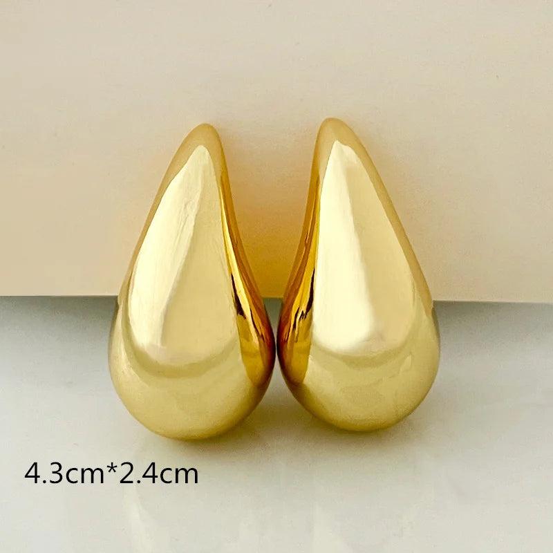 Bilandi Teardrop Earrings Silver Plated for Women - Gift Ear Accessories