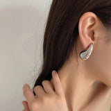 Bilandi Teardrop Earrings Silver Plated for Women - Gift Ear Accessories
