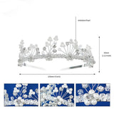 Rhinestones Crystal Tiara Headband Wedding Hair Accessories