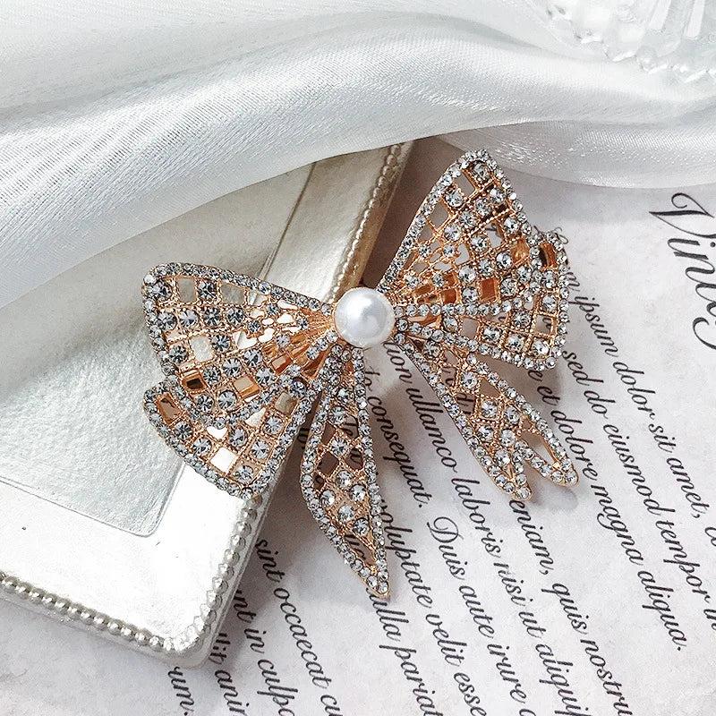 Crystal Geometric Hair Clips for Women Hairpin Light Hair Accessories