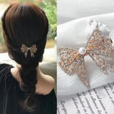 Crystal Geometric Hair Clips for Women Hairpin Light Hair Accessories