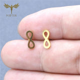 12 Pairs Stud Earrings Set for Women Stainless Steel Jewelry
