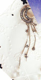 Crystal Moon Tassels Hair Jewelry Wedding Hair Accessories