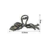 Rhinestone Metal Hair Claw Crab Clip Hairpin Crystal Pearl Hair Accessories