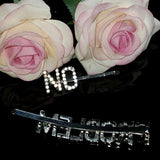 Crystal Hair Clips Letters Hair Jewelry Hairgrip Hair Accessories