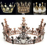 Bridal Rhinestone Crystal Wedding Crown Hair Jewelry