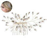 Crystal Bridal Hair Jewelry Rhinestone Headbands Bride Hair Piece