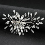 Crystal Bridal Hair Jewelry Rhinestone Headbands Bride Hair Piece