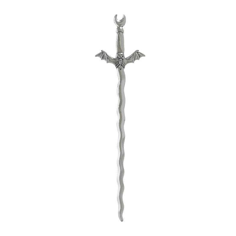Witch Sword Goddess Hair Pin Stick Pagan Amulet Spirit Jewelry