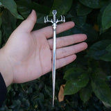 Witch Sword Goddess Hair Pin Stick Pagan Amulet Spirit Jewelry
