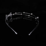 Bow Headband Bridal Jewelry Wedding Dress Hair Accessories