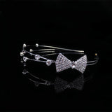 Bow Headband Bridal Jewelry Wedding Dress Hair Accessories