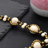 Tassel Forehead Head Chain for Women Tibetan Style Hair Jewelry