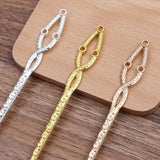 20 Pcs 140mm Metal Hair Sticks Snake Shape Chinese Hairpins DIY Hairwear Jewelry