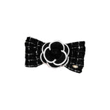 Camellia Flower Hairpin Ribbon Bow Spring Clip Hair Clip