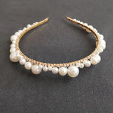 Rhinestone Crystal Flower Bridal Tiara Headband Wedding Hair Accessories