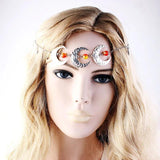 Vintage Moon Head Chain for Women - Gothic Headband