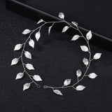 Haribands Bride Leaf Headbands Tiaras Leaves Hair Jewelry Accessories