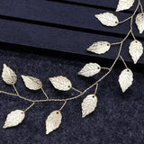 Haribands Bride Leaf Headbands Tiaras Leaves Hair Jewelry Accessories