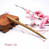 Natural Sandalwood Hair Stick Wedding Hair Accessories