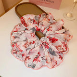 Oversized Circular Hair Ties French Headwear Hair Accessories