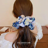 Oversized Circular Hair Ties French Headwear Hair Accessories