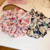 Oversized Circular Hair Ties French Headwear Hair Accessories