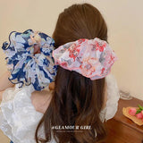 Oversized Circular Hair Ties French Headwear Hair Accessories
