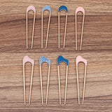 20 PCS Metal Hair Forks Hairpins Bridal DIY Jewelry Accessories