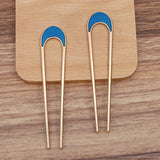 20 PCS Metal Hair Forks Hairpins Bridal DIY Jewelry Accessories