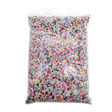 1000pcs Acrylic Flower Nail Decorations 3D Nail Art Parts Gems Mixed Size Charms